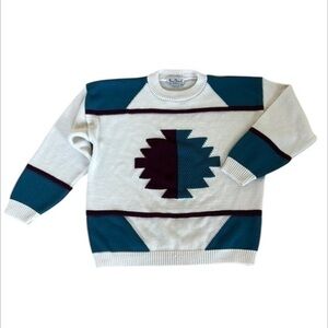 Vintage Nan Dorsey knitted sweater size medium